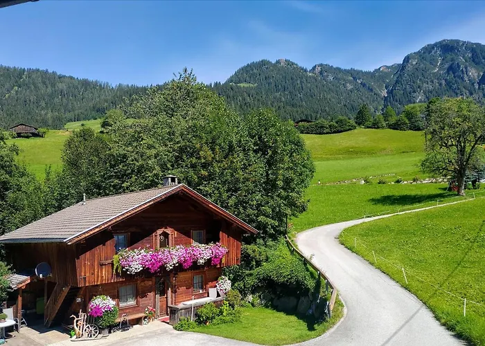 Κατάλυμα σε φάρμα Woerglerhof's Huettenapartments Mit Kachelofen *