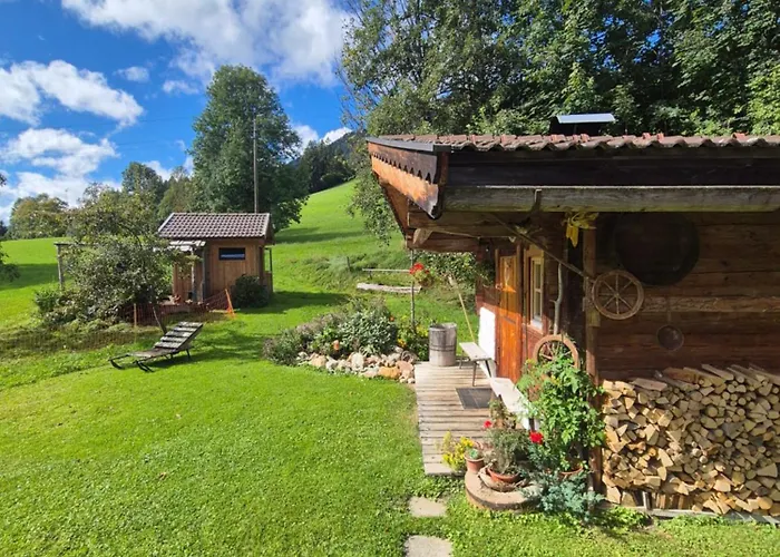 Κατάλυμα σε φάρμα Woerglerhof's Huettenapartments Mit Kachelofen Alpbach