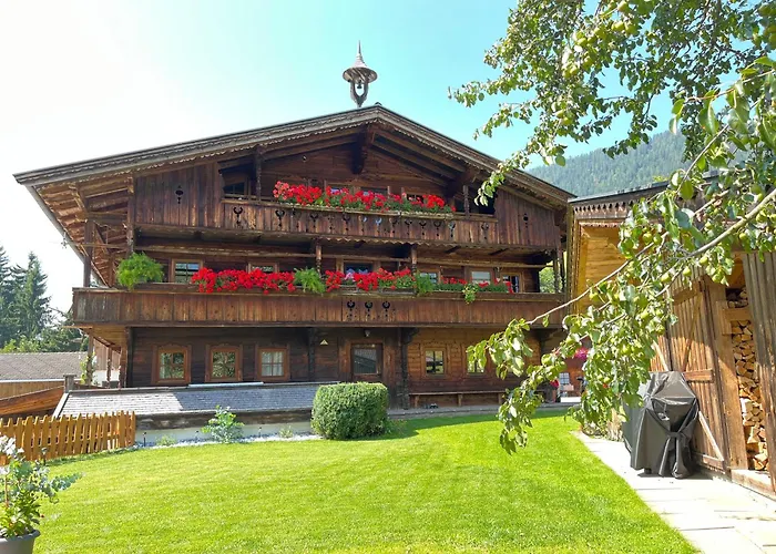 Κατάλυμα σε φάρμα Woerglerhof's Huettenapartments Mit Kachelofen Alpbach