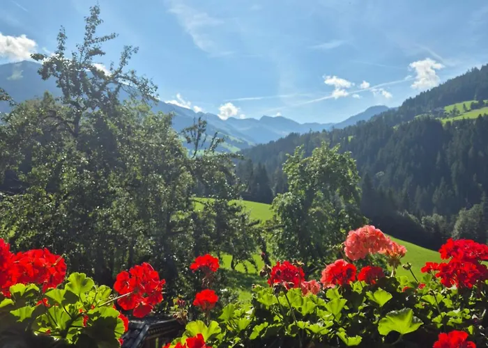 Woerglerhof's Huettenapartments Mit Kachelofen Κατάλυμα σε φάρμα